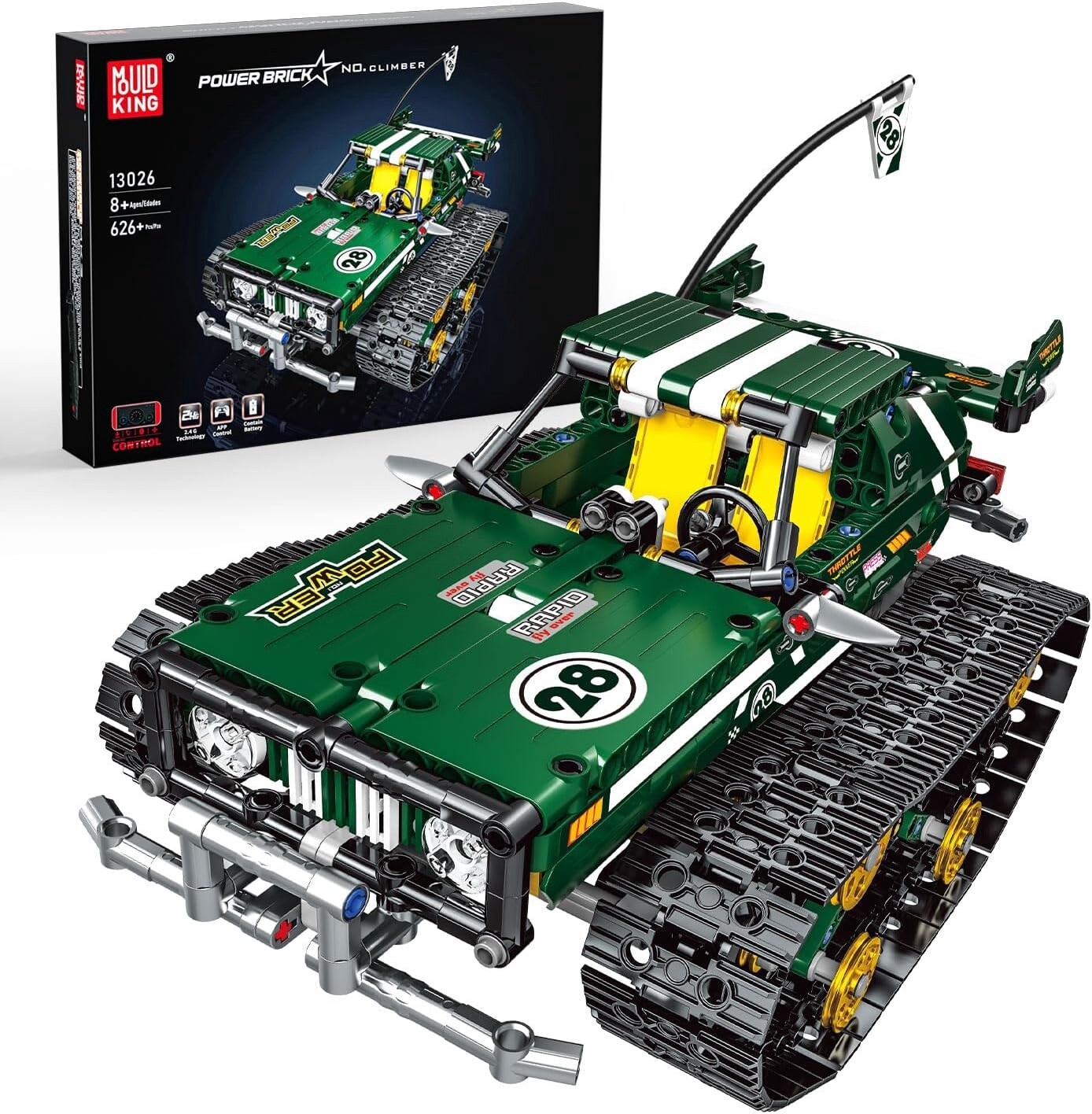 Remote Control Crawler, Mould King Model # 13025
