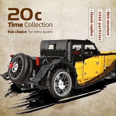 Bugatti 50T- Vintage, Mould King Model # 13080