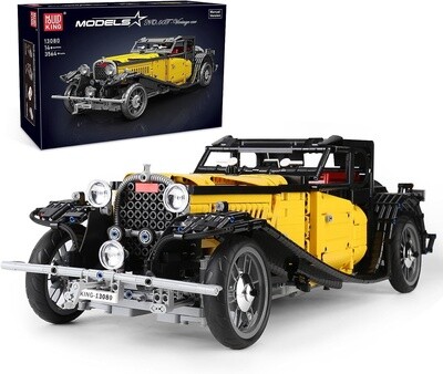 Bugatti 50T- Vintage, Mould King Model # 13080