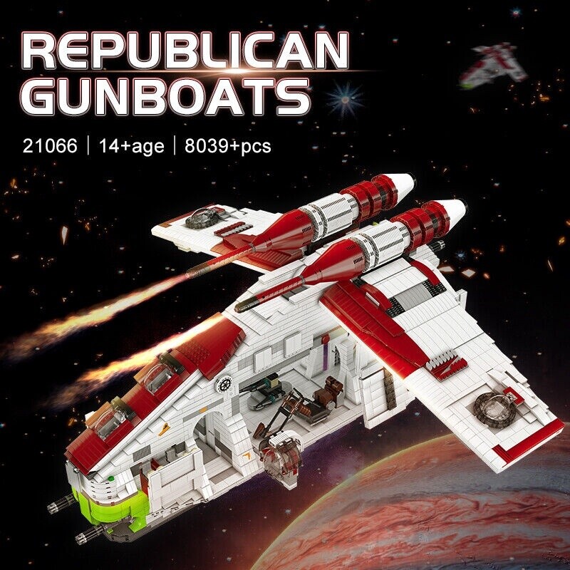 Space Laat-1 Gun Boat, Mould King Model # 21066