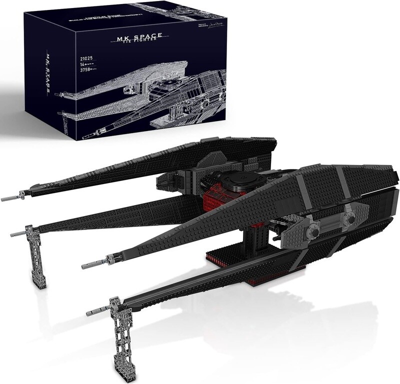 Kylo Ren’s Tie Fighter, Mould King Model # 21025