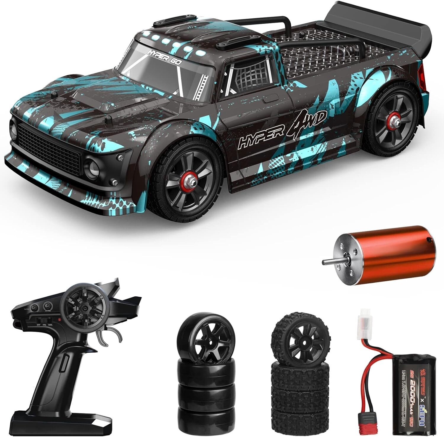 Hyper Go Drift Truck- 1/14 Scale