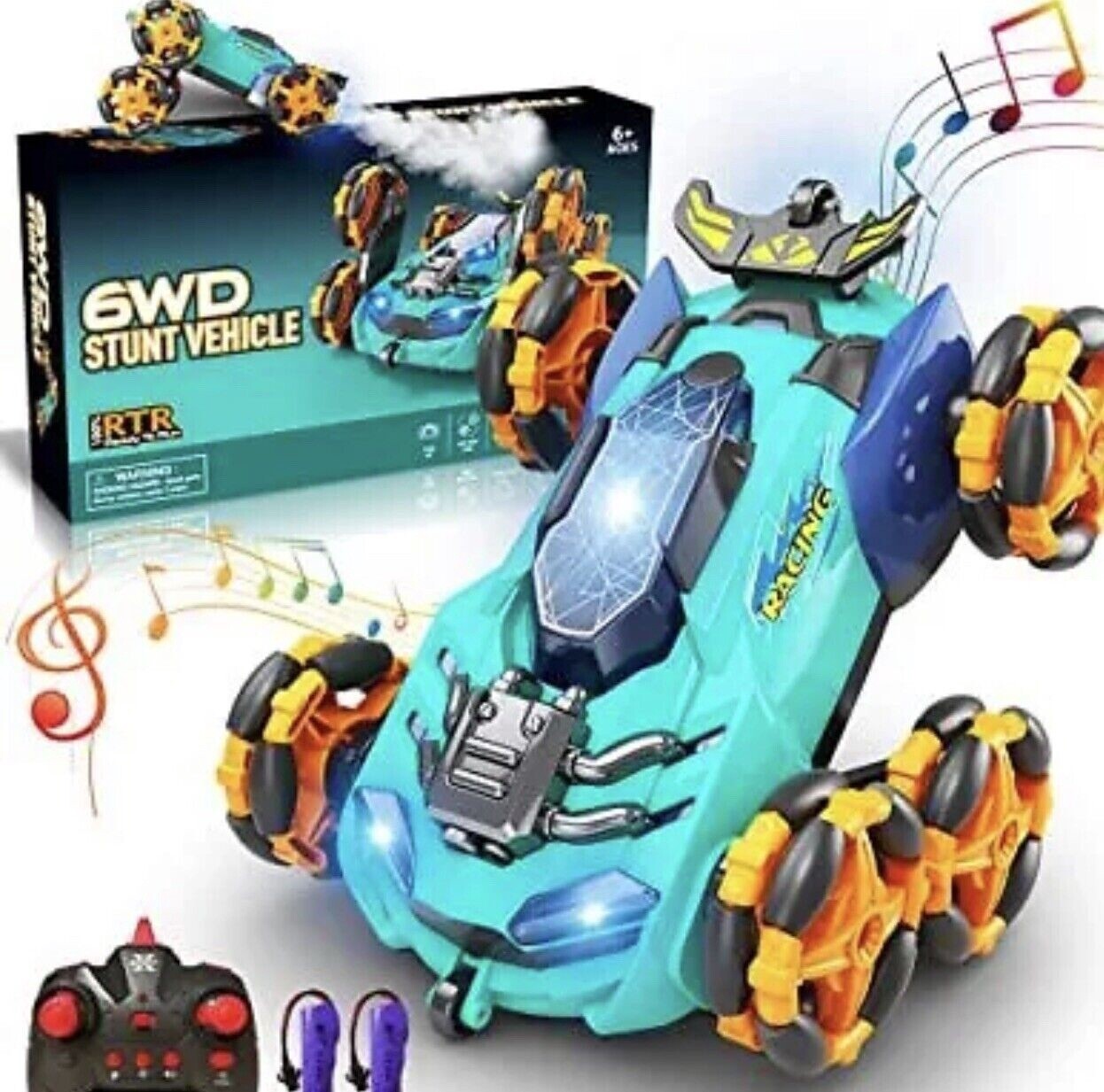 Six Wheel Stunt Car