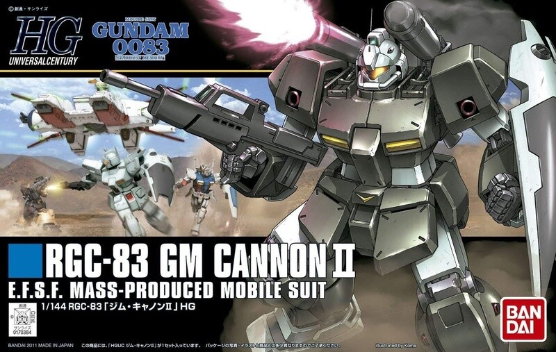 #125 HGUC RGC-83 GM CANNON II