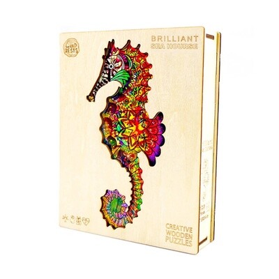 Brilliant Sea Horse (Wood Bests Puzzle)