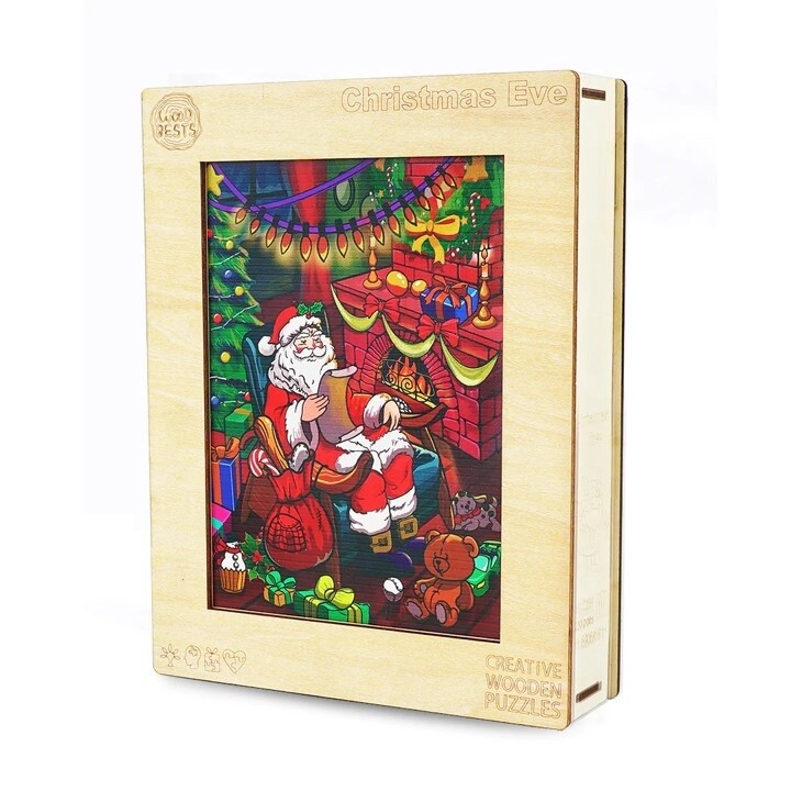 Christmas Eve (Wood Bests Puzzle), Size: Small