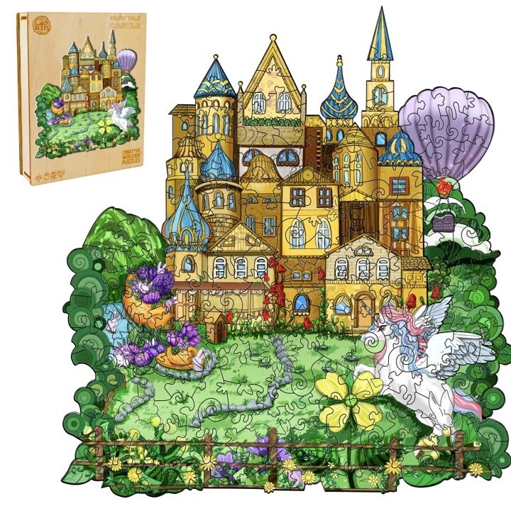 Fairy Tale Castle  (Wood Bests Puzzle)