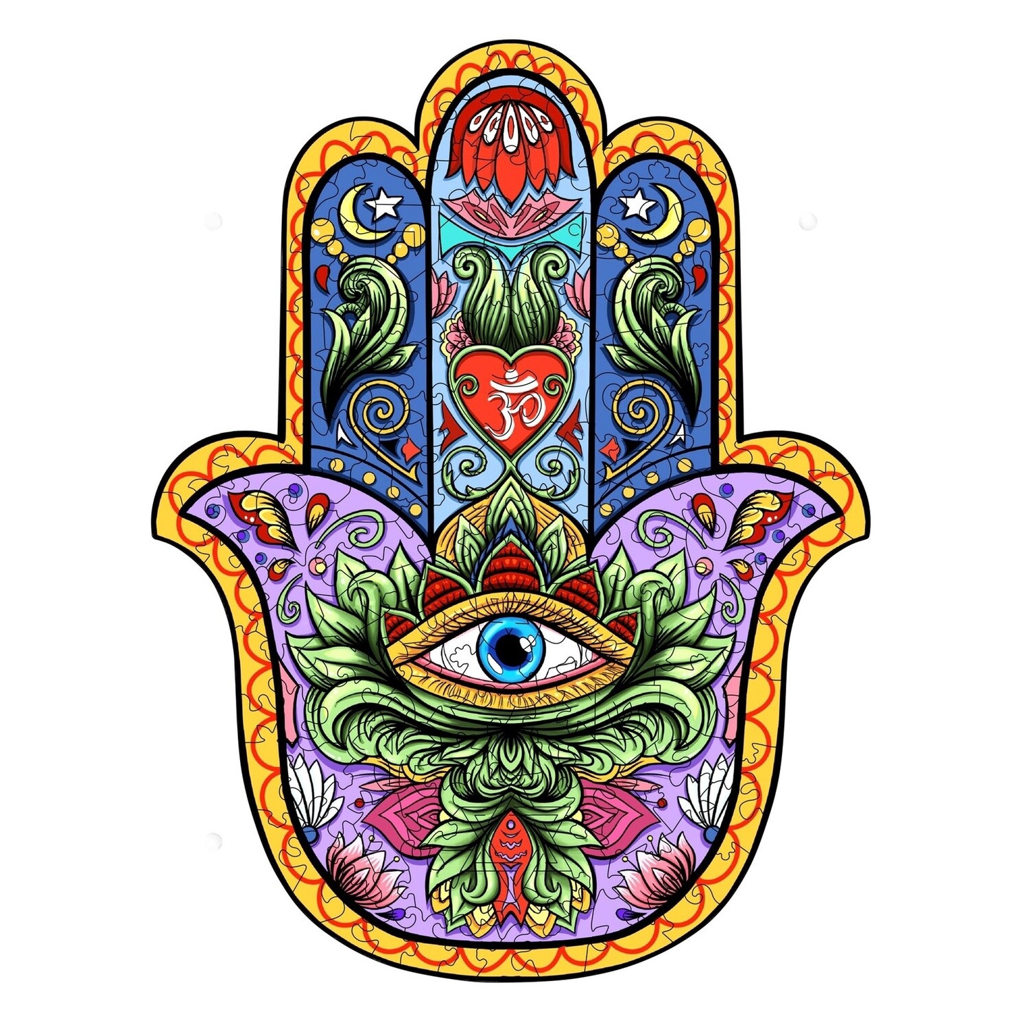 Hand Of Fatima Puzzle, Size: Small