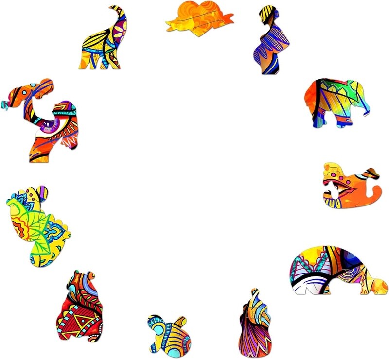 Maternal Love  (Wood Bests Puzzle)