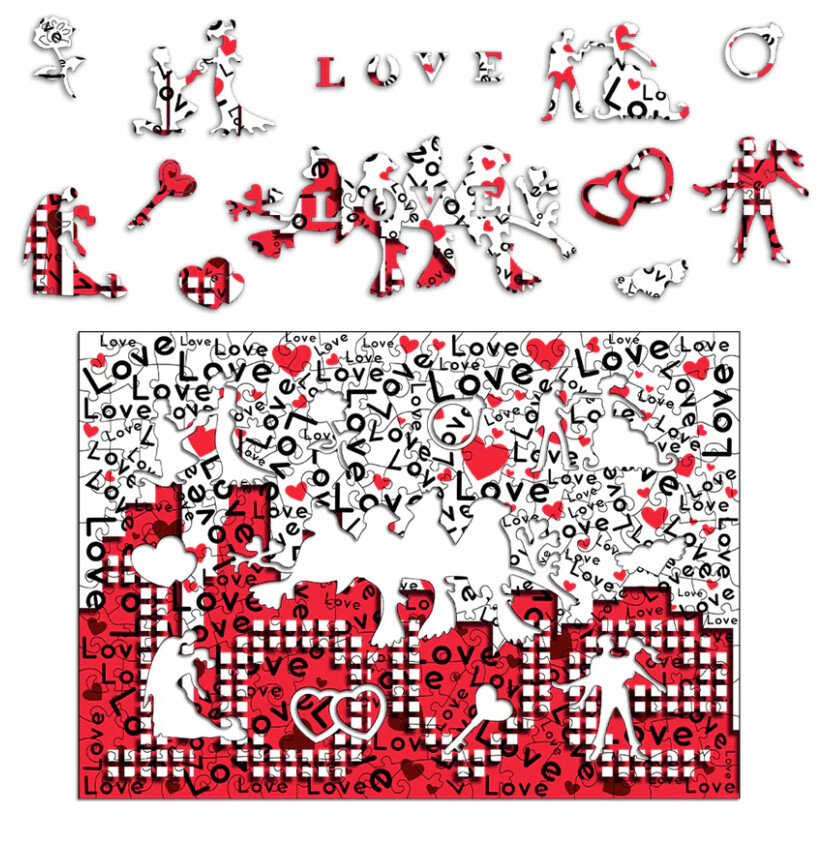 Love Challenge (Wood Bests Puzzle)
