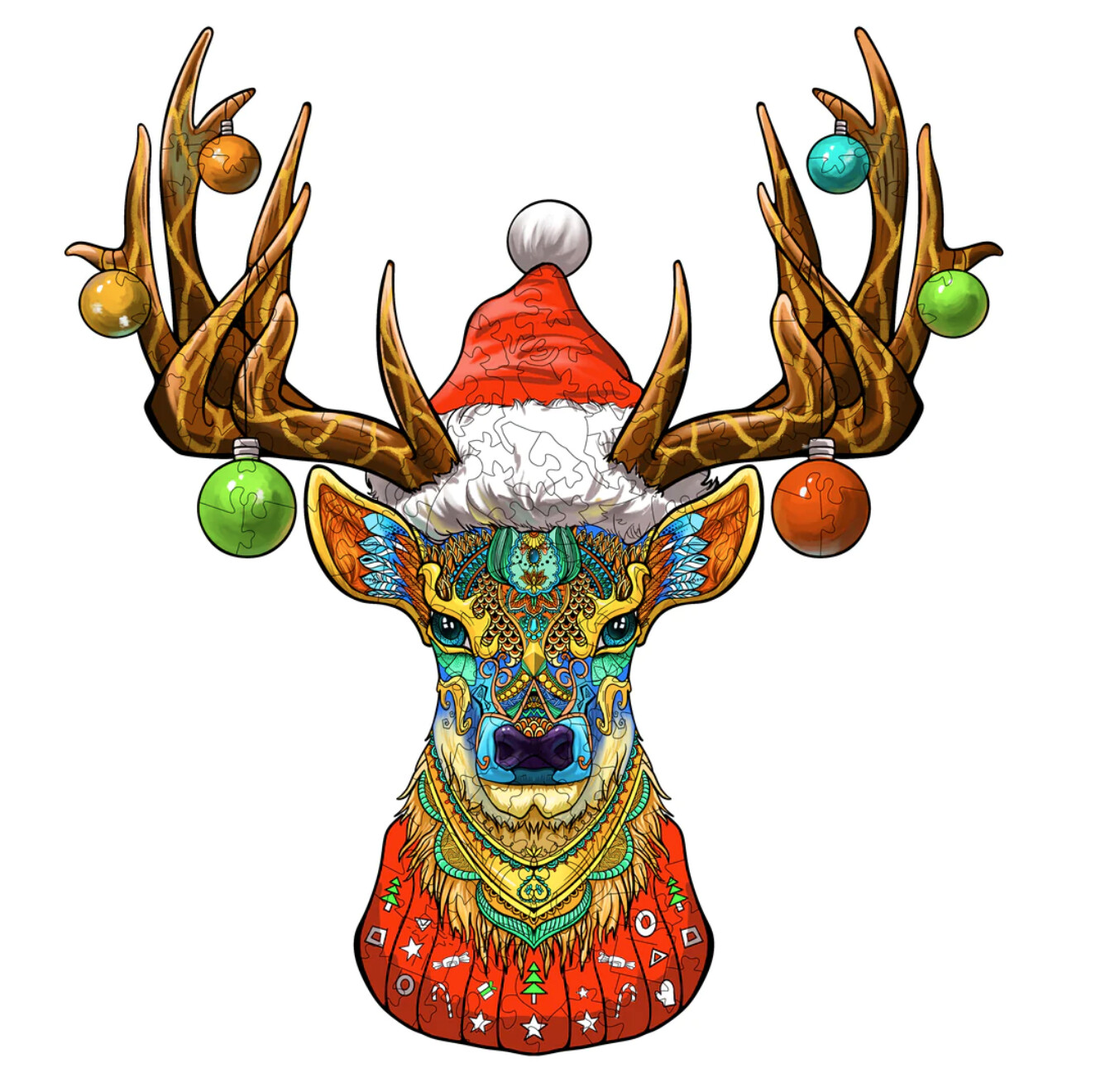 Christmas Elk (Wood Bests Puzzle)
