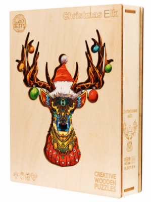 Christmas Elk (Wood Bests Puzzle)