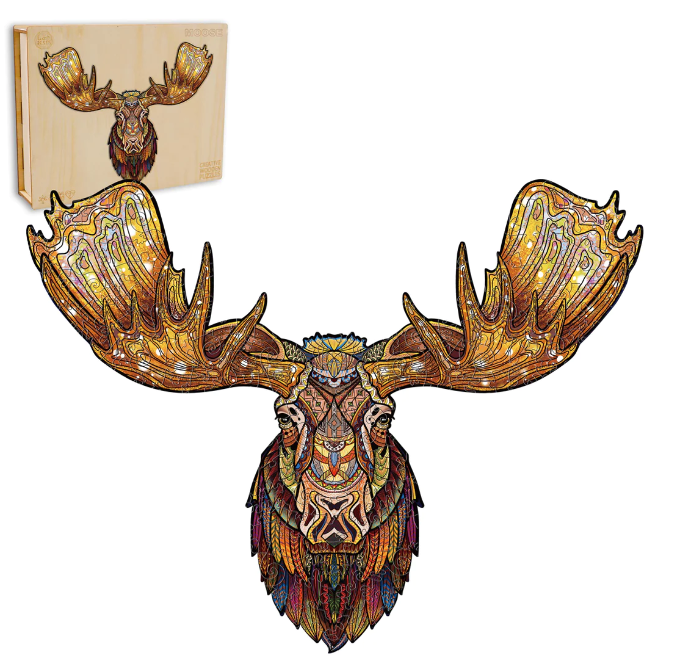 Majestic Moose (Wood Bests Puzzle)