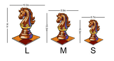 Chess - Knight (Wood Bests Puzzle)