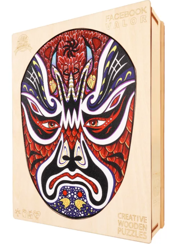 Opera Mask - Valor (Wood Bests Puzzle)