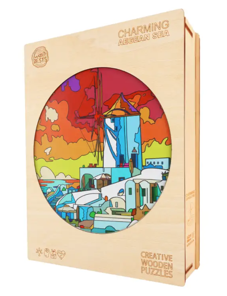 Charming Aegean Sea (Wood Bests Puzzle)