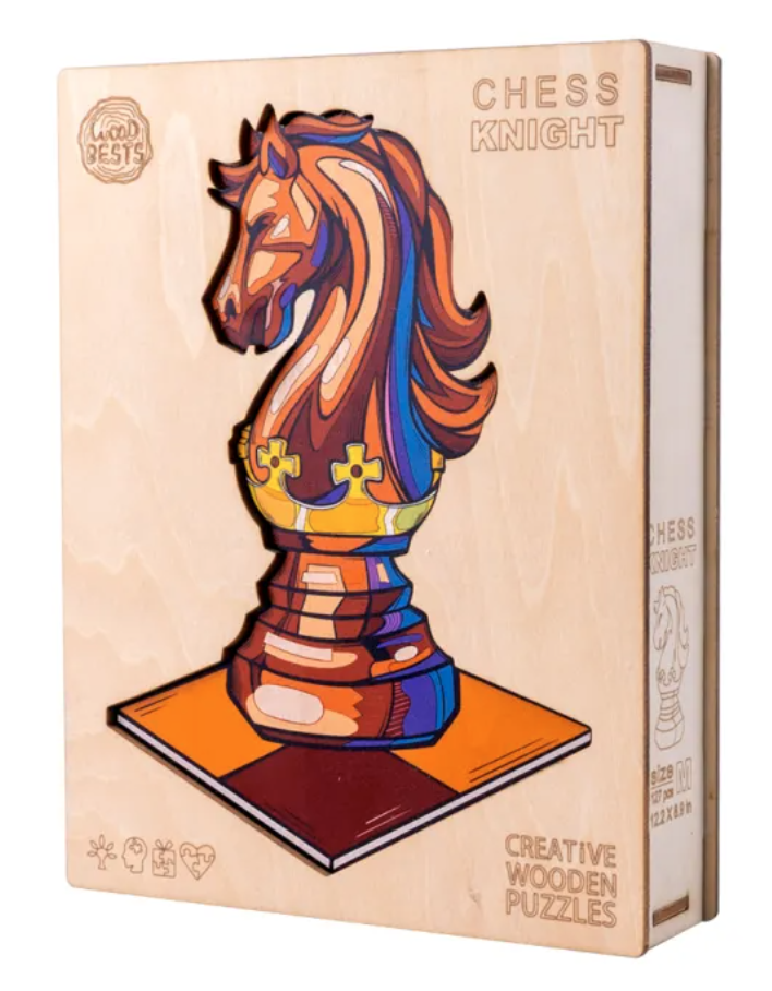 Chess - Knight (Wood Bests Puzzle)