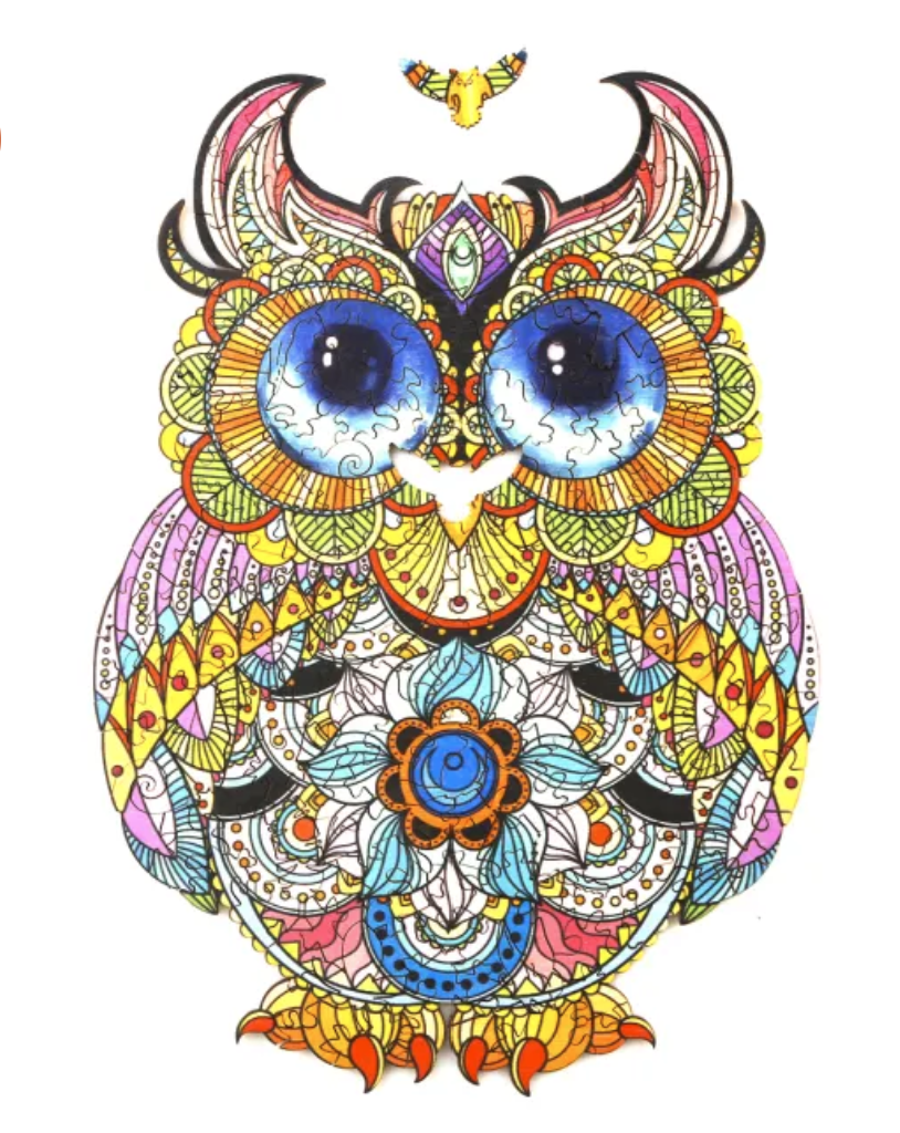 Lovely Owl (Wood Bests Puzzle)
