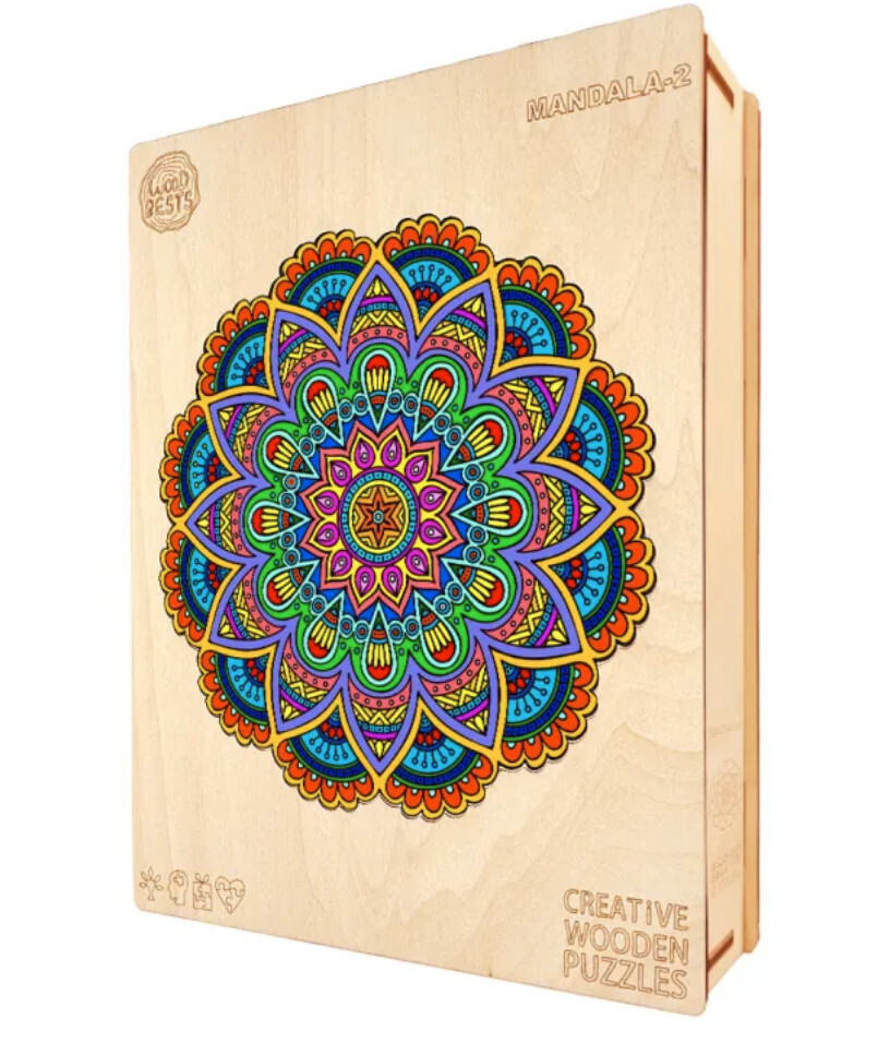 Mandala - 2 (Wood Bests Puzzle)