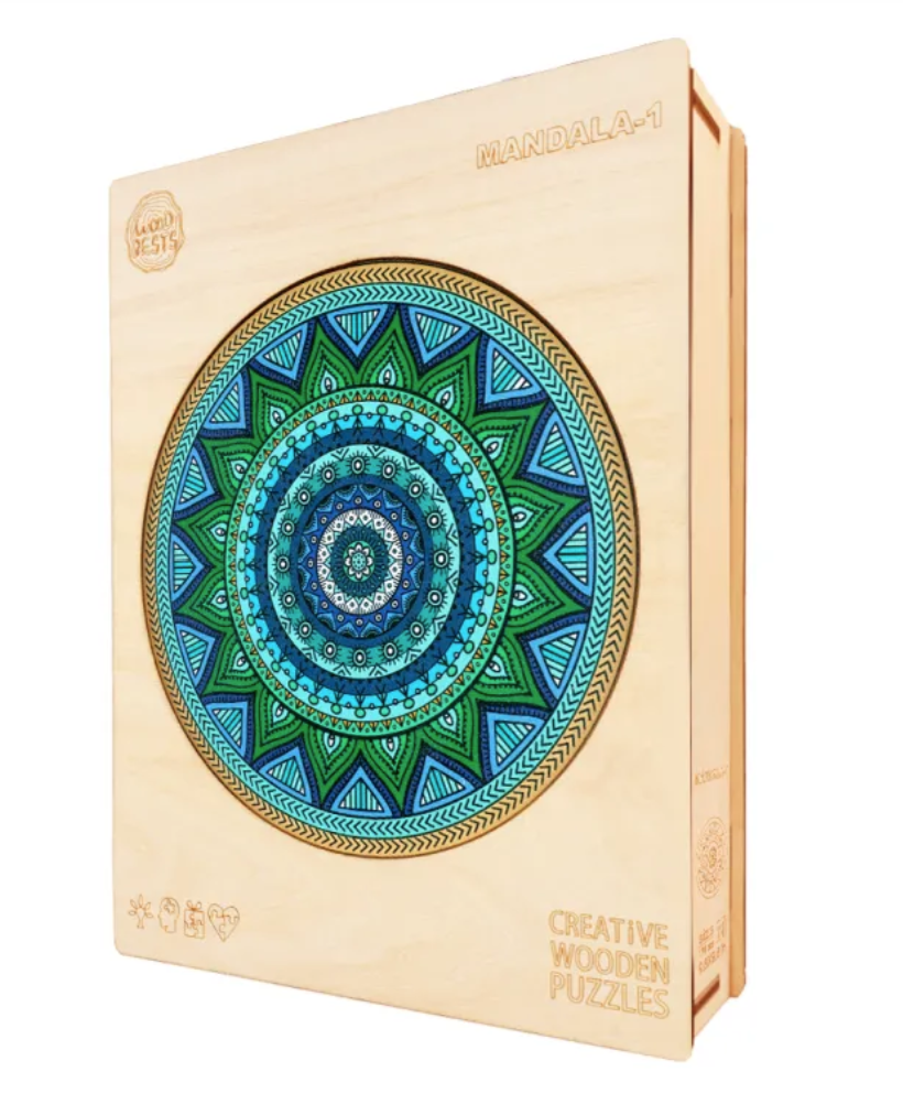 Mandala - 1 (Wood Bests Puzzle)