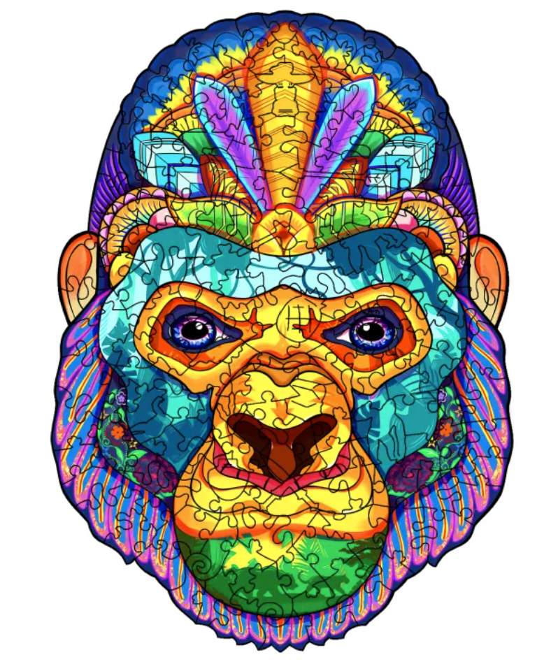 Jungle  King Kong  (Wood Bests Puzzle)