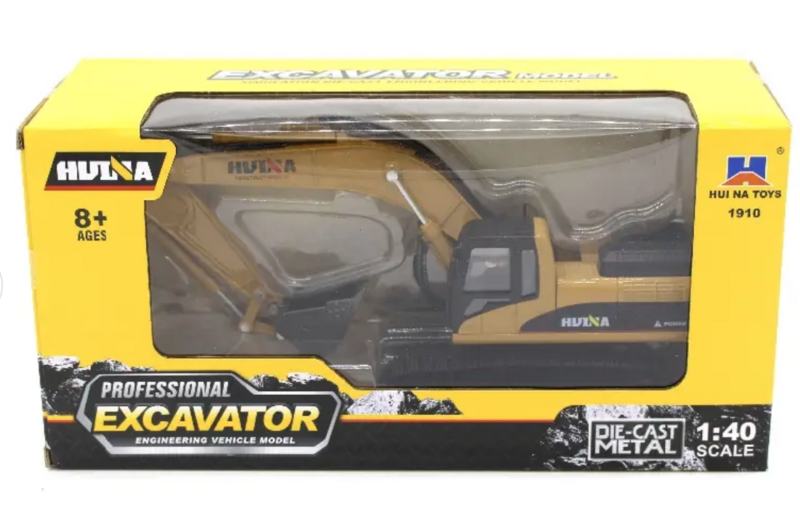 1910 Huina Diecast Excavator