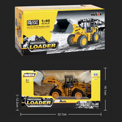 1913 Huina Diecast Wheel Loader