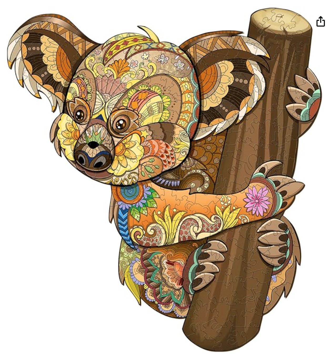 Cute Koala (Wood Bests Puzzle)
