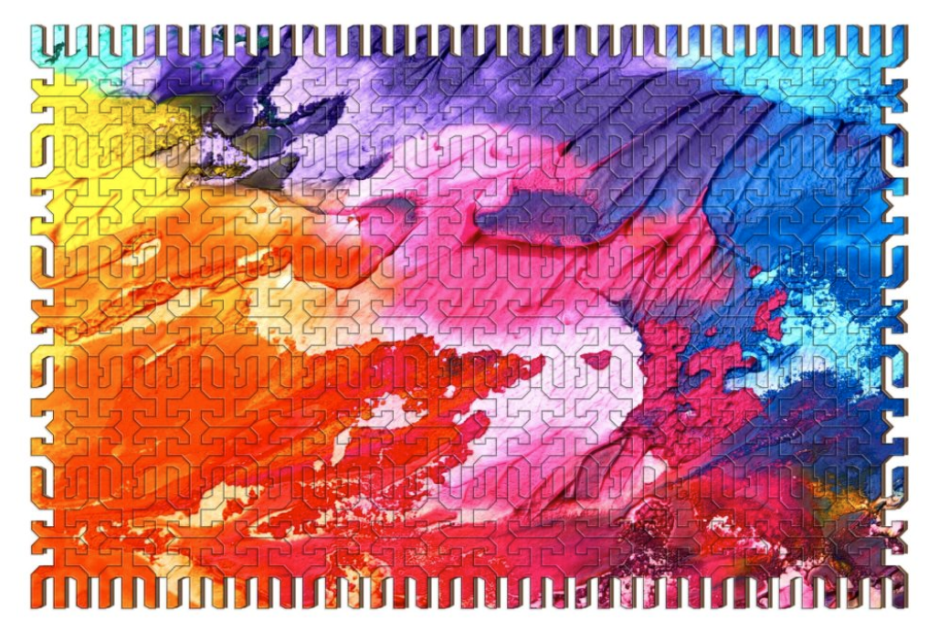 Contrasting Color Challenge (Wood Bests Puzzle)