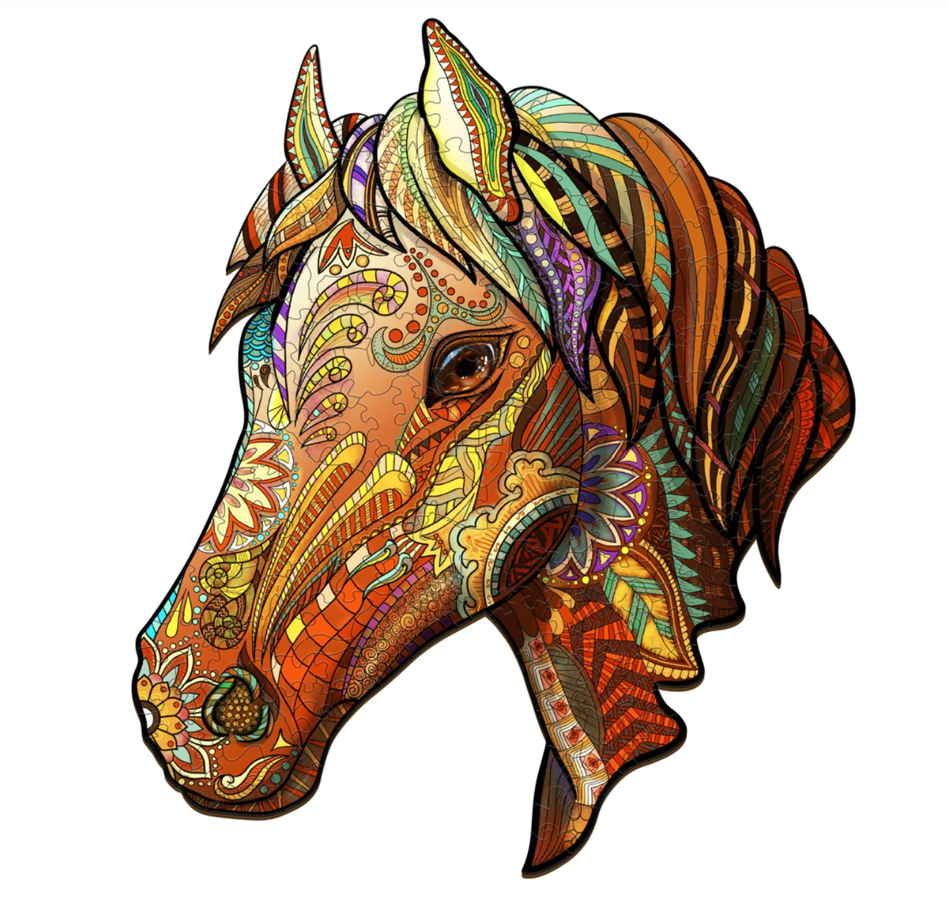 Fine Horse (Wood Bests Puzzle)
