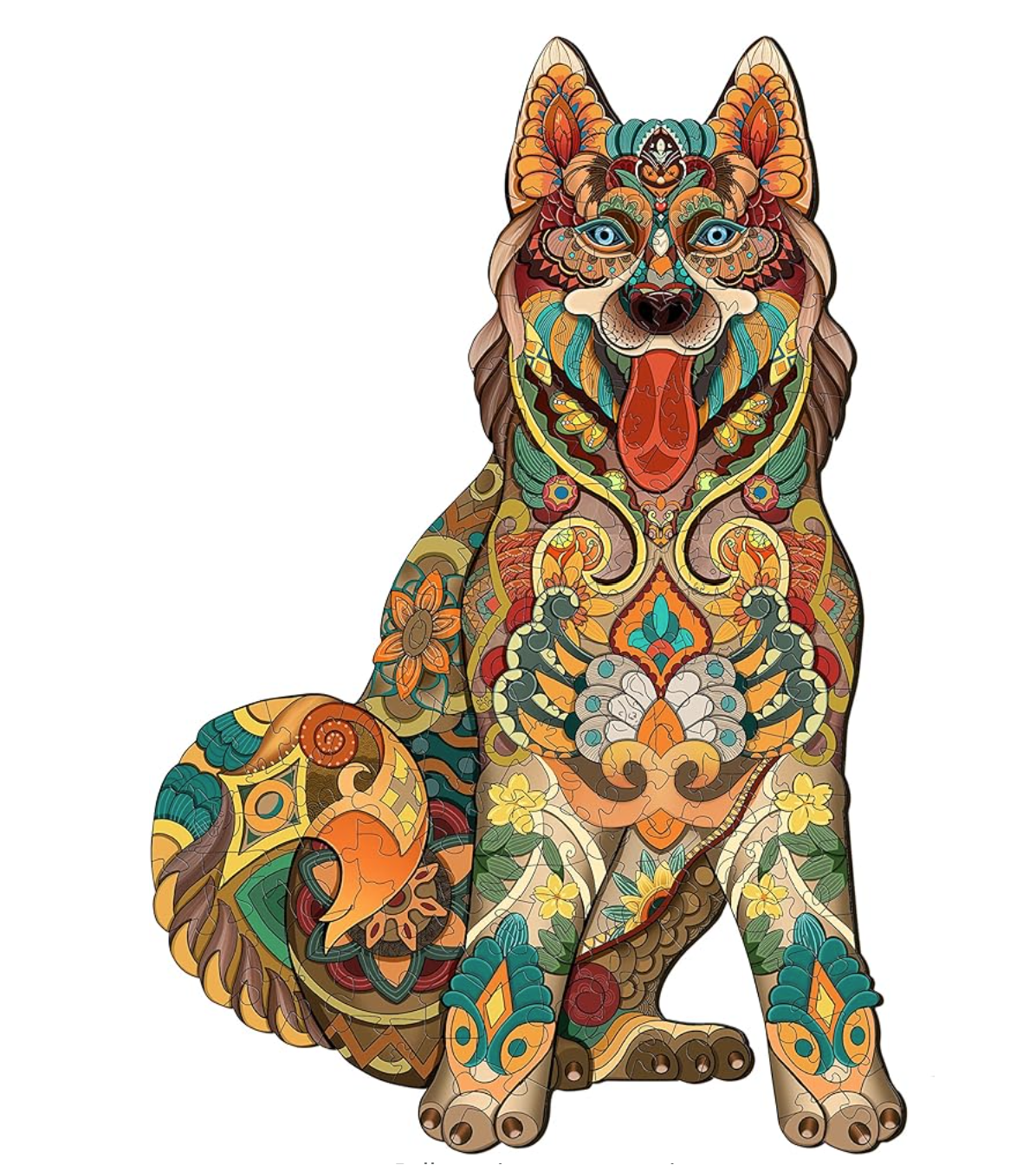 Cute Husky (Wood Bests Puzzle)