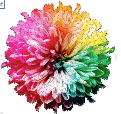 Blooming Flowers (Wood Bests Puzzle)