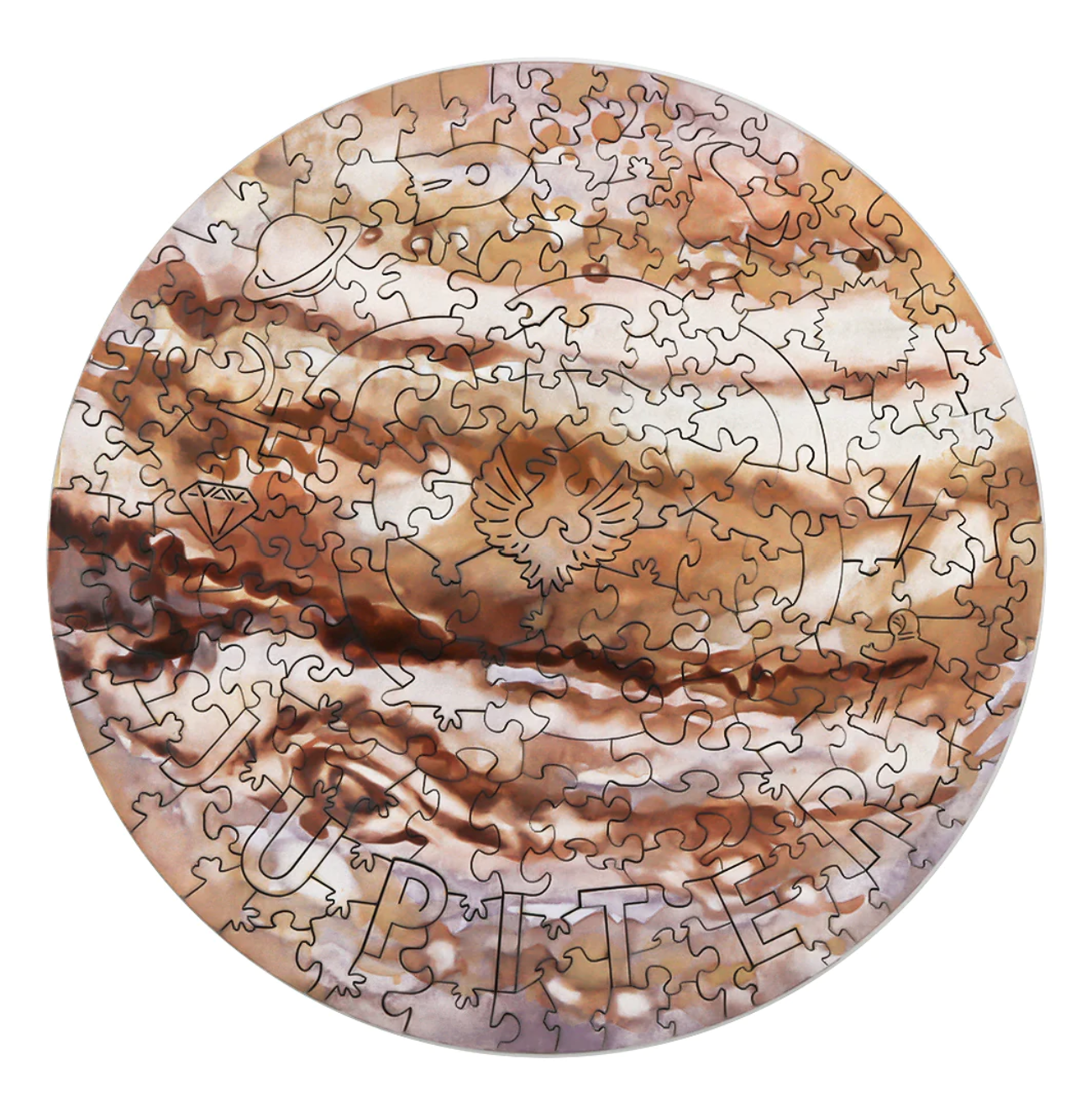 Jupiter  (Wood Bests Puzzle)