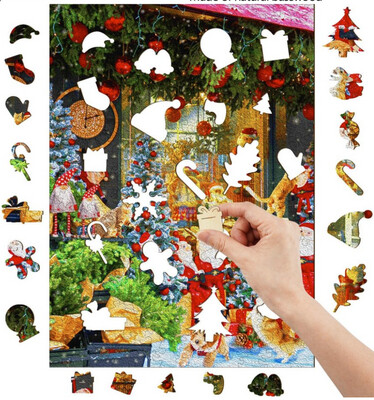 Christmas Store (Wood Bests Puzzle)