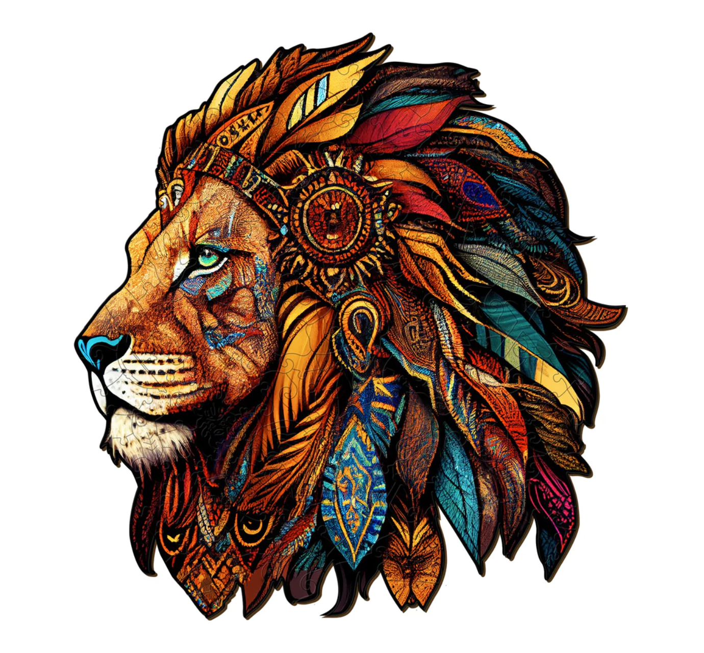 King Of The Jungle-2  (Wood Bests Puzzle)