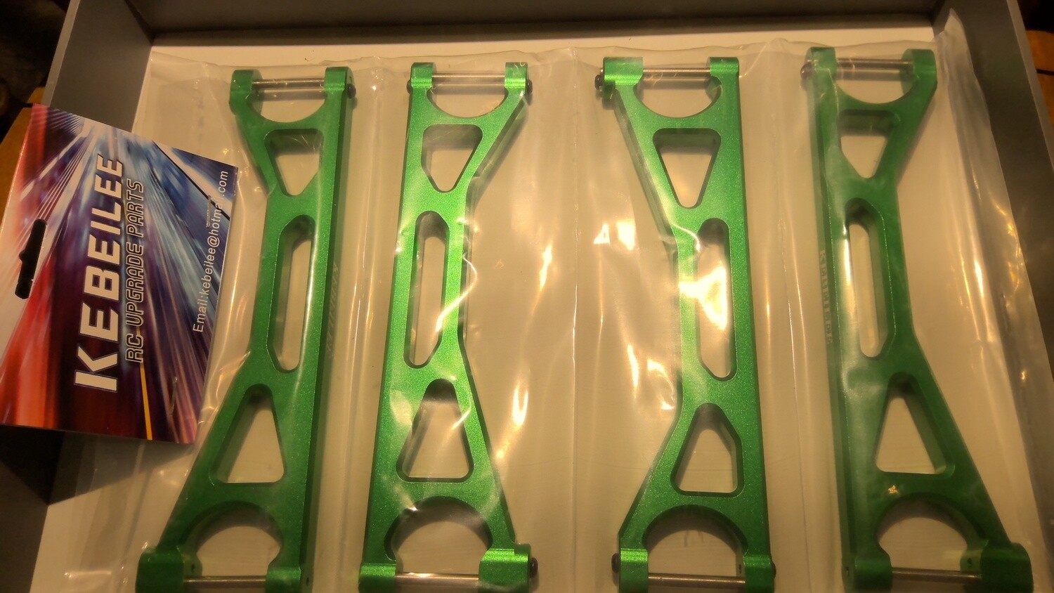KEBEILEE 7075 Aluminum Upper Suspension Arms Traxxas XRT