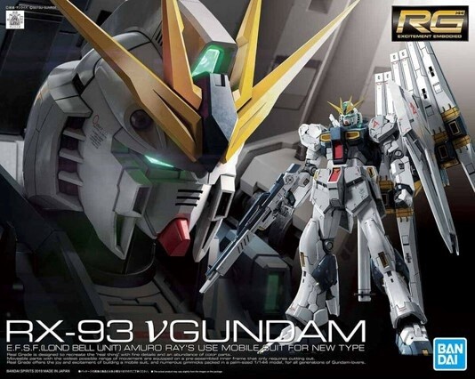 Real Grade 1/144 RX-93 V Gundam