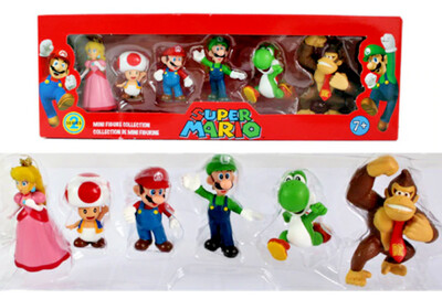 * Super Mario Minifigure Set
