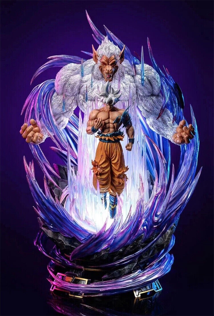 Dragon Ball Z- Super Saiyan Son Goku Vs Gorilla
