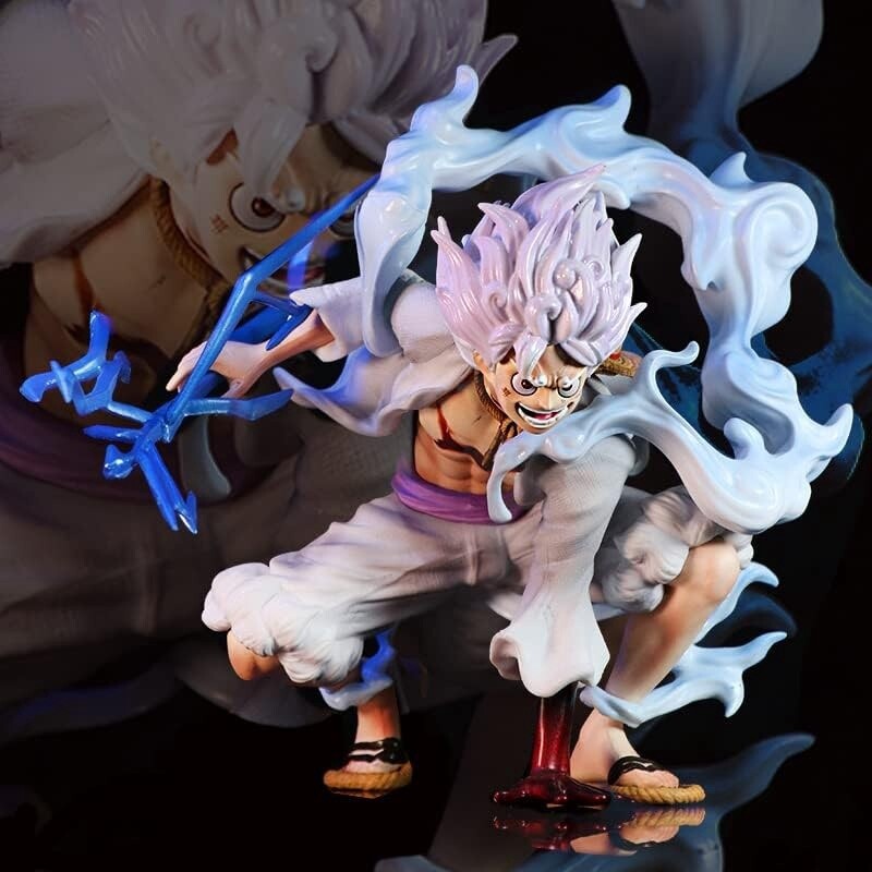 One Piece- Luffy- Sun God Nikka Squatting