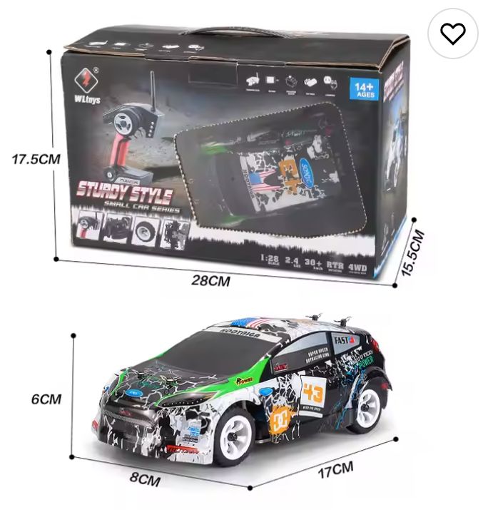 WL Toys Model # K989 Sports Car