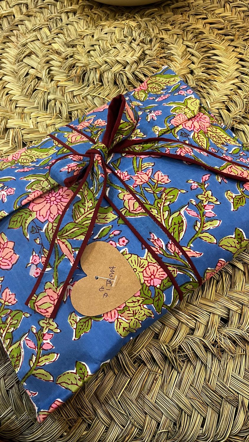 Pijama Estampado azul