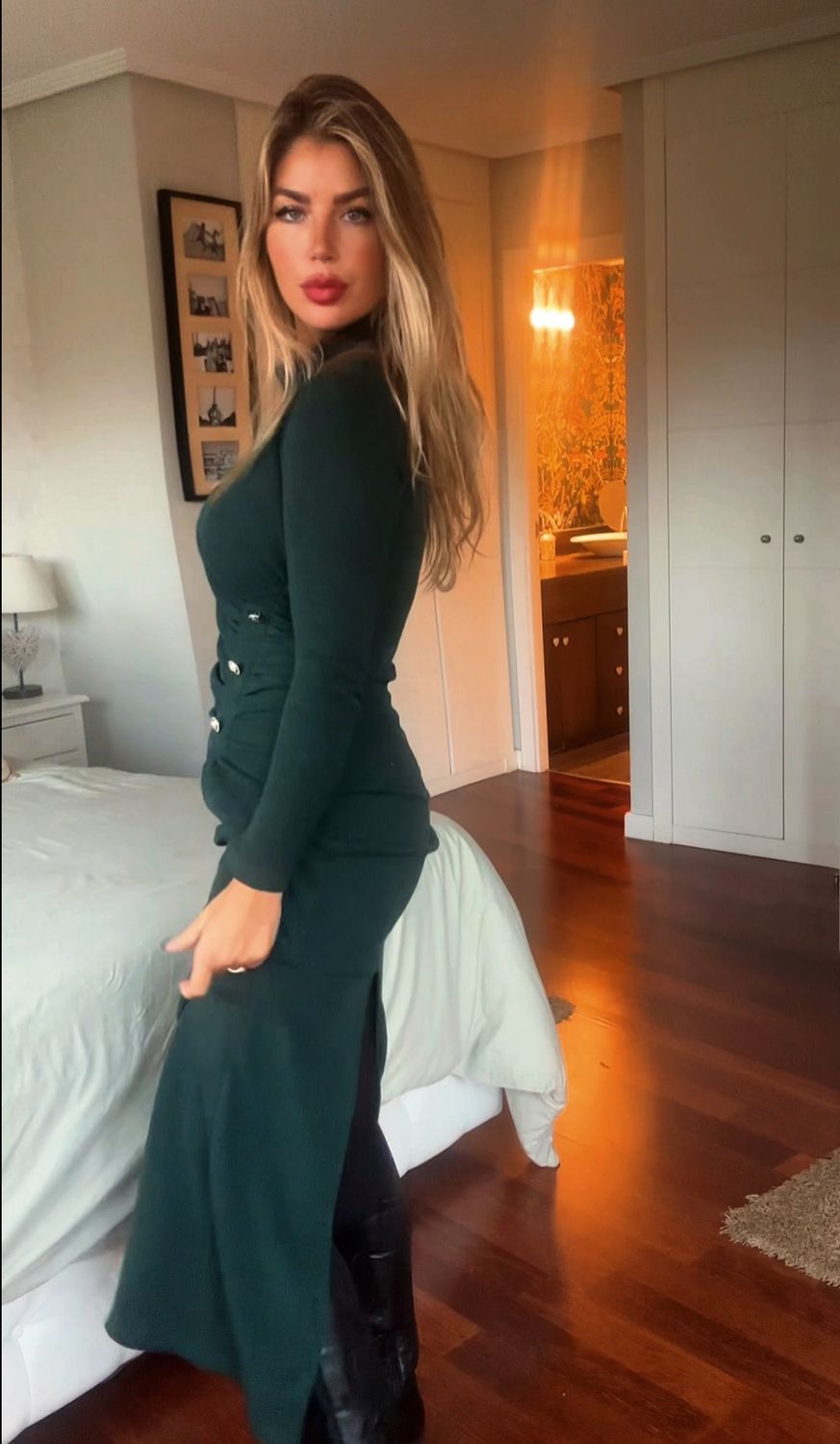 Vestido punto talla única 36-42