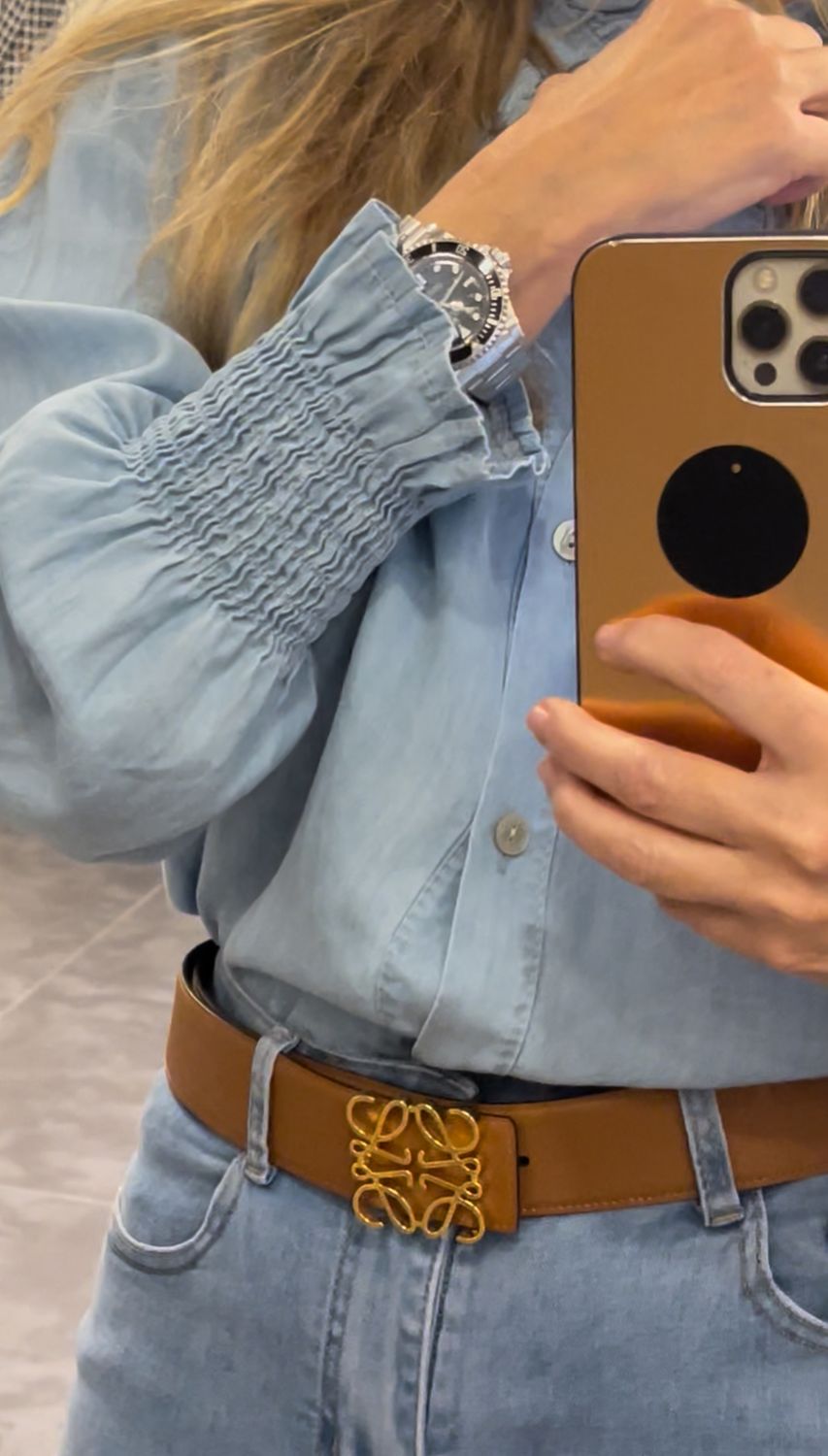 Camisa denim