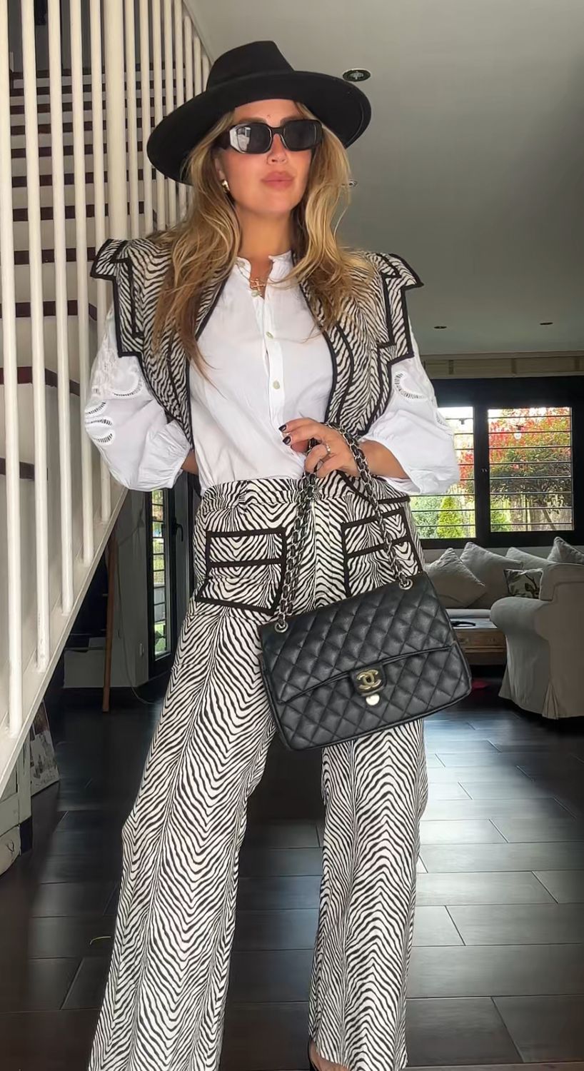 Pantalón zebra