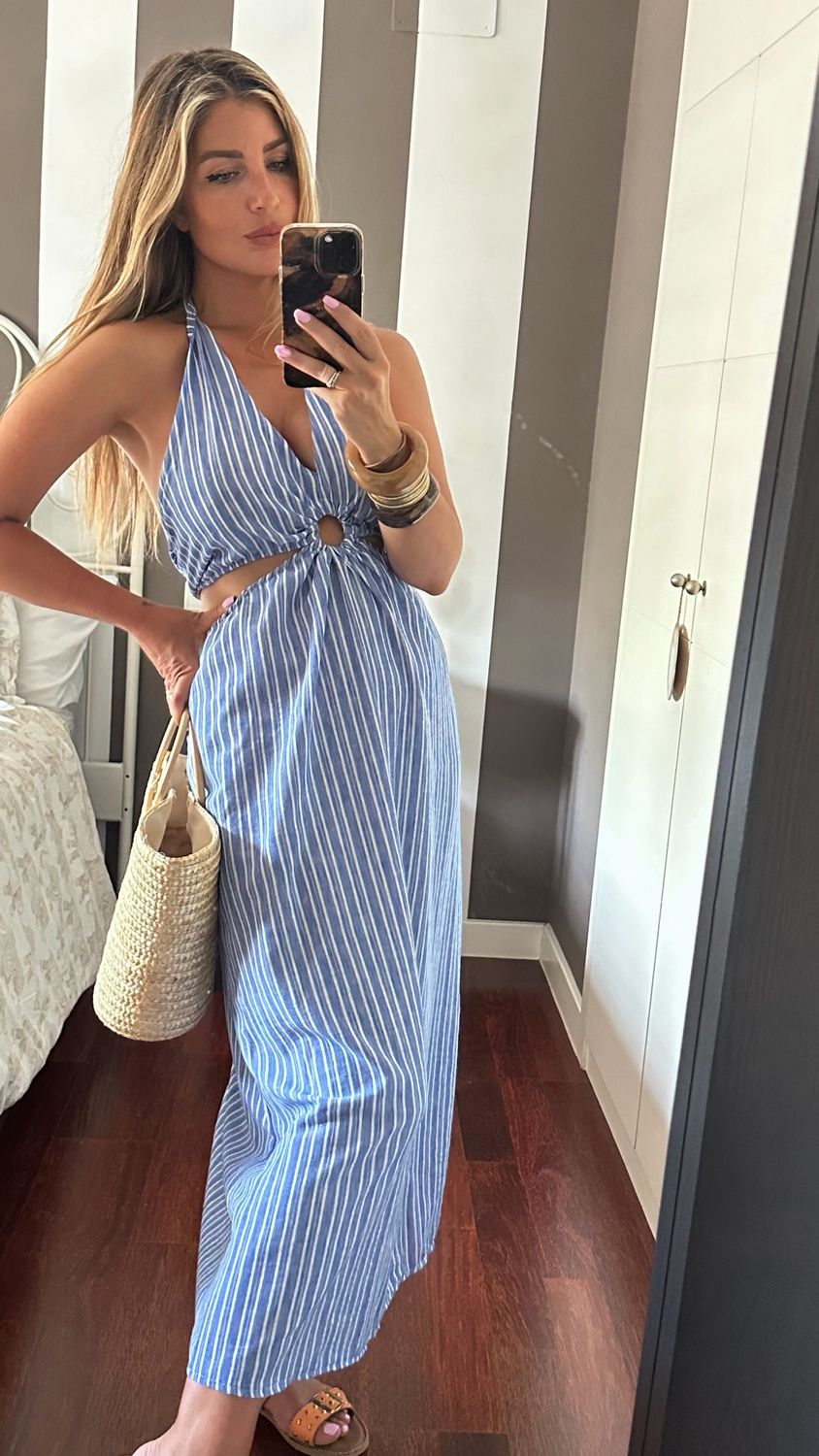 Vestido cut out