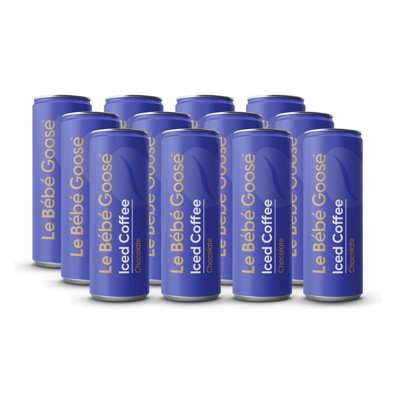 Le Bébé Goose Chocolate Iced Coffee 12 Pack