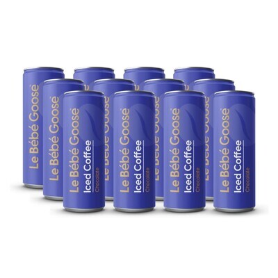 Le Bébé Goose Chocolate Iced Coffee 12 Pack