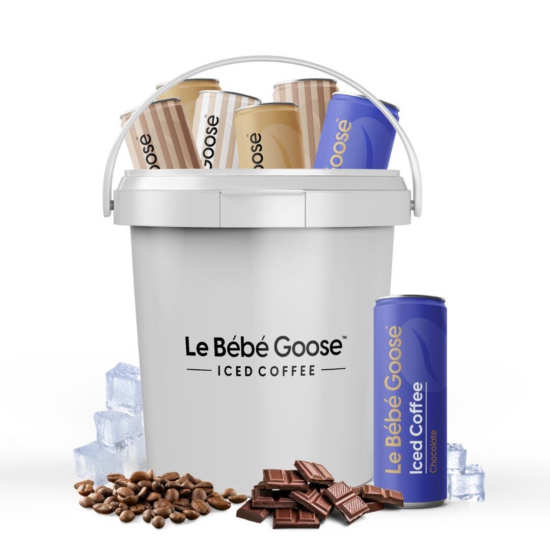 Le Bébé Goose Iced Coffees Bucket of 6