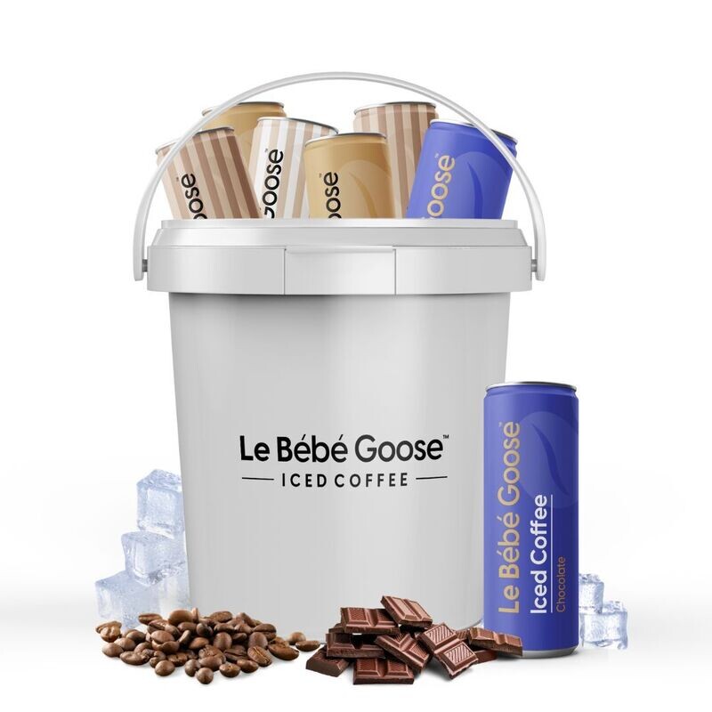 Le Bébé Goose Iced Coffees Bucket of 6
